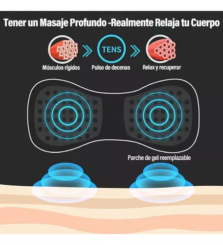 MINICERVI™ | MASAJEADOR CERVICAL CON 8 MODOS